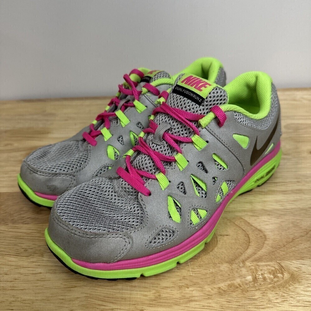 Nike 599793-036 Dual Fusion Run 2 Youth Sz 6.5 Womens 8 Athletic Shoes